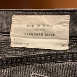 Tag and bone skinny jeans